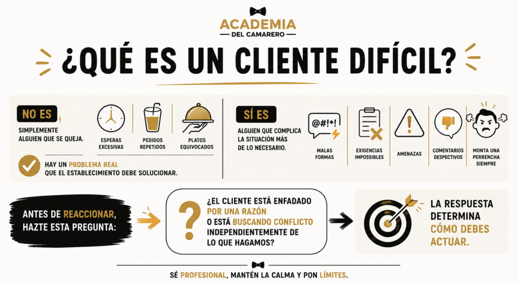 que es un cliente dificil