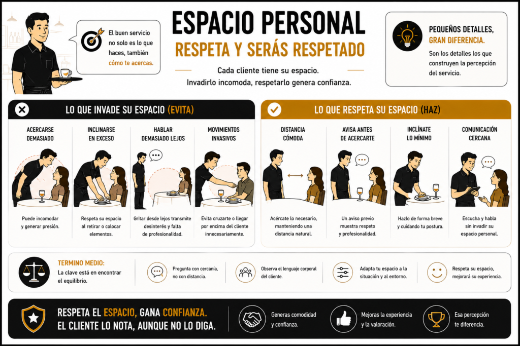 espacio personal en la sala