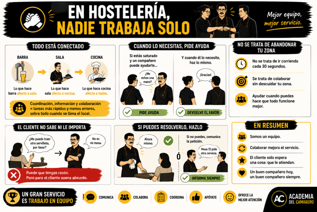 la comunicación en el servicio de sala